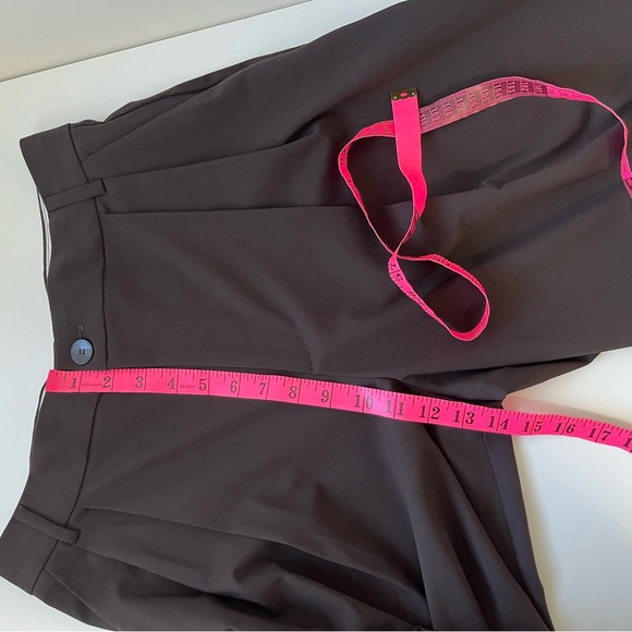 Zara Brown Wide-Leg Pants - Picture 13 of 15